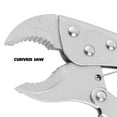thumbnail image 4 of GreatNeck Curved Jaw Locking Pliers, Steel, 10 inch, 4 of 10