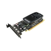 NVIDIA Quadro P1000 - Graphics card - Quadro P1000 - 4 GB GDDR5 low profile - 4 x Mini DisplayPort - for ThinkStation P320 30BJ (SFF), 30BK (SFF), 30BS (SFF); P330 30C7 (SFF), 30C8 (SFF), 30CA (SFF); P330 (2nd Gen) 30D2 (SFF), 30D4 (SFF)