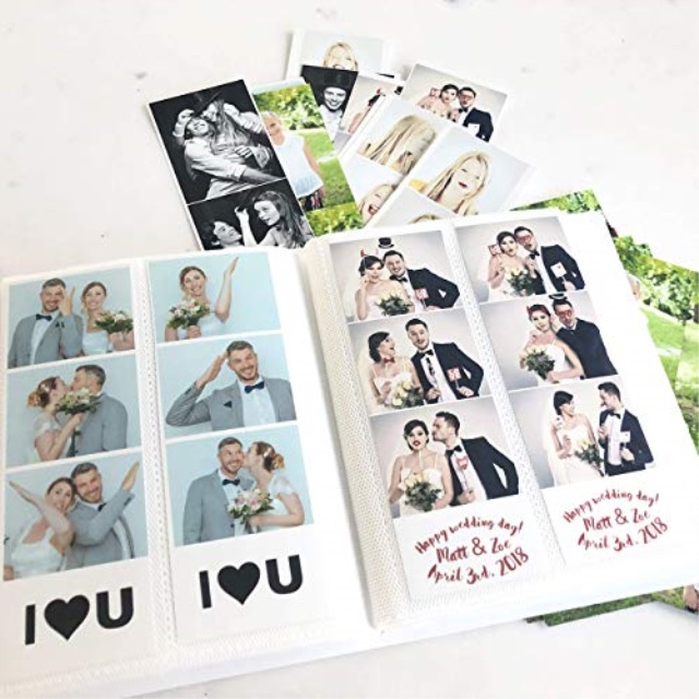 photo booth photo album holds 120 photobooth 2x6 photo strips slide