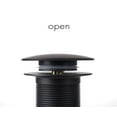 thumbnail image 3 of DROP Bath and Kitchen DR091048 Black Pop-Up Bathroom Sink Drain without Overflow, 3 of 4