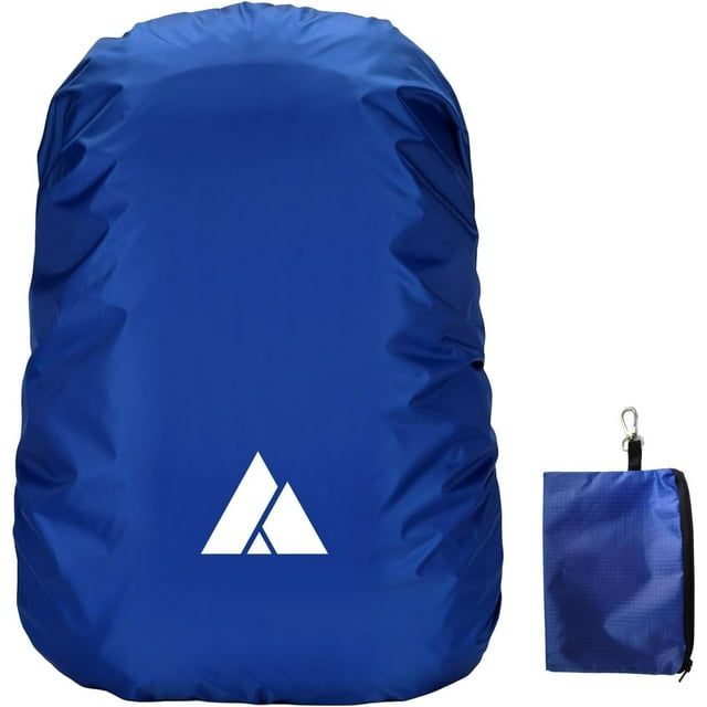 czcpp-Sheelokhwui Waterproof Backpack Rain Cover (15-90L), Heavy-Duty Nylon Pack Cover with Upgraded Double Adjustable Closure System and a Carry Pouch for Hiking, Cycling. Durable and Lightweight.