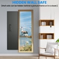 thumbnail image 3 of New 53" Tall Sturdy Wall Safes Fireproof in Wall Safe with Removable Shelf, Combination Lock Hidden Safe for Money Jewelry Passport Documents, 3 of 9