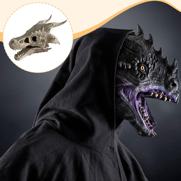 BELOVING Halloween Dinosaur Skull Mask Animal Mask for Carnival Pretend Play Festival