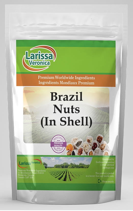 Brazil Nuts In Shell 8 Oz Zin 524575 2 Pack Walmart Com Walmart Com
