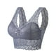 thumbnail image 1 of Lencería de encaje de color sólido para mujer Sujetador cómodo Ropa interior Sujetador sin llantas Fridja nalpqowj33886, 1 of 7