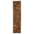 thumbnail image 3 of Safavieh Chelsea Dania Bordered Runner Rug, Burgundy, 2'6" x 12', 3 of 12