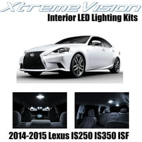 XtremeVision Interior LED for Lexus IS250 IS350 ISF 2014-2015 11 pcs Pure White Interior LED Kit   Installation Tool