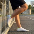 thumbnail image 5 of JQ Copper Infused Low Cut Athletic Running Socks Improve Foot Health Odor Control Moisture Wicking Durable Ankle Socks for Sweaty Feet 5 Pairs, 5 of 8