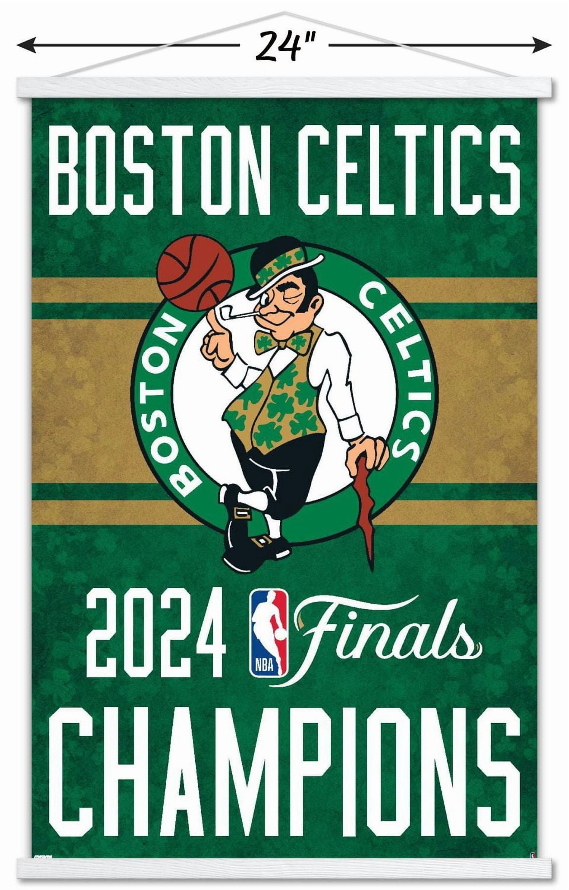 NBA Boston Celtics - Logo de l'équipe des finales NBA 2024