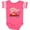 Football Pink and White, variant on Inktastic It's my 1st Valentine's Day with Red Truck and Hearts Boys or Girls Baby Bodysuit