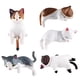 thumbnail image 1 of Juego de 5 Adorables Figuras de Escritorio de Mini Gatos, 1 of 5
