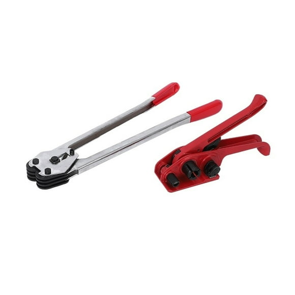 Pallet Packaging Strapping Banding Kit, Plastic Steel Banding Machine 1608 Manual PPET Tightener Banding Machine ,Enhanced Work Efficiency