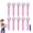 Pink, variant on 6 Pcs Inflatable Horse Head Balloons, 37 Inch Brown Inflatable Horse Stick Balloons, Pony Stick Blow up Balloon for Western Cowboy, Baby Shower, Birthday Party Decorations