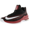 Nike Mens Air Max Infuriate Low Black / White-Gym Red-Dark Grey Ankle-High Basketball Shoe - 9M