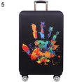thumbnail image 1 of HEVIRGO Flower Print Elastic Dust Proof Travel Suitcase Luggage Protective Cover Case, 1 of 10