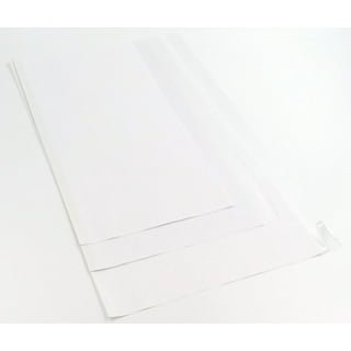 10 - 9 1/2 x 20 Brodart Fold-On Book Covers -- Center-Loading,  Adjustable, Clear Mylar