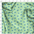 thumbnail image 4 of Soimoi Blue Fabric - By the Yard - 42 Inch Wide - Florals Print Fabric - Elegant & Beautiful Patterns for Fashion and Home Decor Printed Fabric, 4 of 6