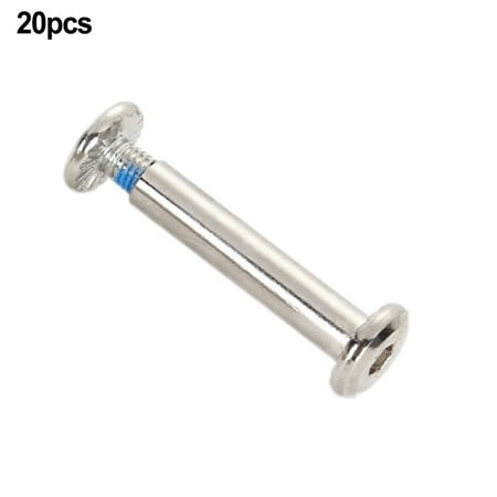 

20x Roller Skates Parts Axle Male And Female ScrewsCentral Axis Screw