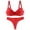 Red, variant on Bigersell No Show Underwear for Women Clearance Women's Boy Short Panties Boyshort Thongs Panty Style P-17 Cotton Boyshort Panties Thong Bikini Briefs Mid Waist Women Cheeky Panties Red One Size
