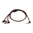 thumbnail image 2 of Cable divisor de sonido auxiliar de 3,5mm a 2 RCA estéreo perfecl 1 metro, 2 of 8