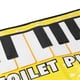 thumbnail image 2 of Electric Piano Mat, Fun, Relaxing, Portable, Waterproof, PVC, Home and Travel, 2 of 3