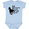 thumbnail image 3 of Inktastic Live Like Someone Left the Gate Open Horse Silhouette Boys or Girls Baby Bodysuit, 3 of 5