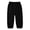 Black, variant on Cethrio Boys Cotton Sweatpants Size 10-12, Elastic Bottom Relaxed Fit Casual Spring Summer Boys Joggers Beige