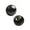 M6X25, variant on 5Pcs Black Round Ball Bakelite Lever Knob M5/6/8/10/12 Machine Tool Replacement M5X20