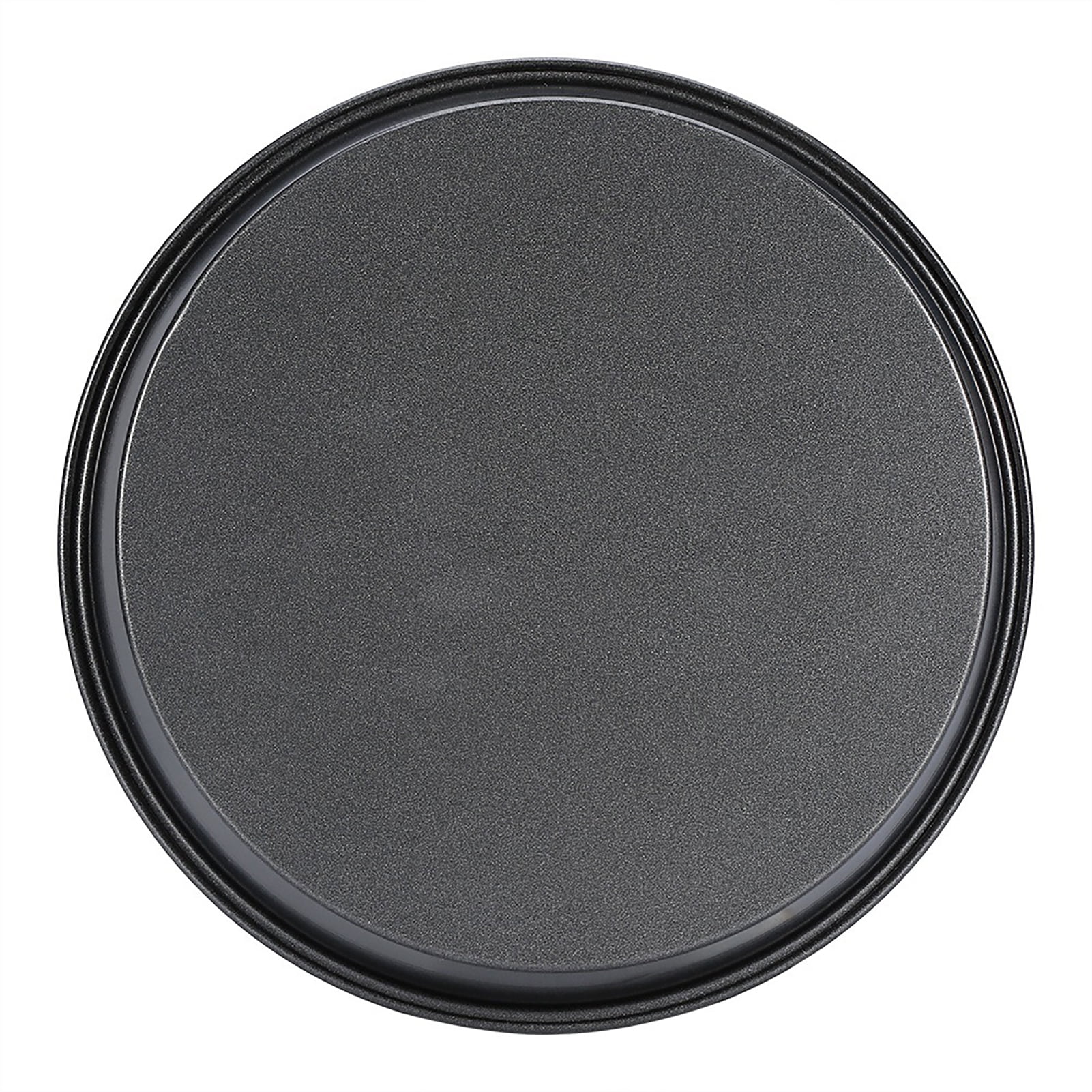 Plat à Pizza Rond Antiadhésif 9 Pouces - Acier Au Carbone - Pour Four Et Micro-ondes - Idéal Pizzas, Tartes, Gâteaux