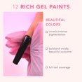 thumbnail image 4 of Cápsula de pintura en gel para decoración de uñas KIARA SKY Pitch Black, 5 ml, 4 of 6