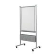 thumbnail image 2 of Best-Rite Nest Easel Material: Porcelain, Color: Silver, Dimension: 24" L x 34" W x 72" H, 2 of 2
