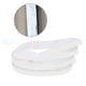 thumbnail image 1 of Inteprter Cinta de sellado para puerta y ventana, autoadhesiva, tira de sellado insonorizada a prueba de viento para puerta y ventana, 9mm x 15mm Conjuntos de muebles de dormitorio Blanco 9mm*5mm*7m, 1 of 6