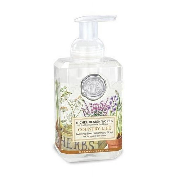 Michel Design Works Foaming Shea Butter Hand Soap 17.8 Oz. - Country Life