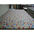 thumbnail image 4 of SAFAVIEH Newport Raphael Geometric Cotton Area Rug, Red/Blue, 5'6" x 8'6", 4 of 4