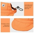 thumbnail image 4 of 2 gorras para perros, gorras para el sol, gorras para perros pequeños, medianos y grandes, con orificios para las orejas, cordón ajustable y transpirable., 4 of 6