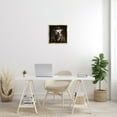 thumbnail image 3 of Stupell Industries Vintage Fashion Pit Bull Animals & Insects Painting Gold Floater Framed Canvas Art Print Wall Art, 18 x 18, 3 of 10