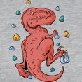 thumbnail image 3 of CafePress - Trex Indoor Rock Climbing Long Sleeve T Shirt - Womens Baseball Tee, 3 of 4