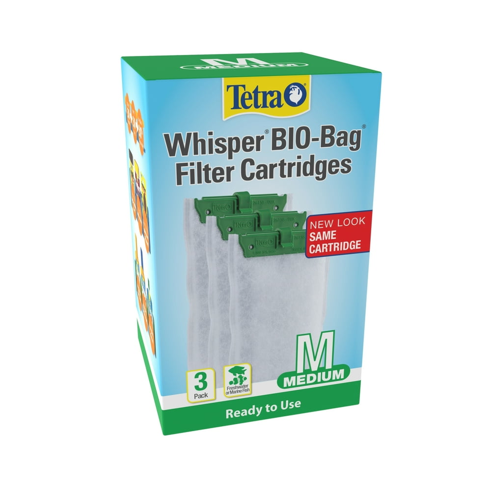 Tetra Whisper BioBag Disposable Filter Cartridges 3 Count, for