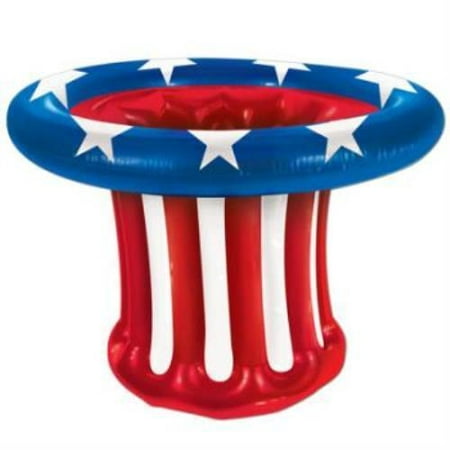 Inflatable Patriotic Hat Cooler