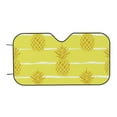 thumbnail image 7 of Balery Gold Pineapple Windshield Sun Shade, Car Front Window Sunshade Cover ,Automotive Interior Portected Blocks Uv Rays For Car Pickup Truck Suv Accessories- Small, 7 of 7