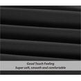 thumbnail image 5 of - Embroidery 3-Piece Bed Sheet Set with Deep Pocket Fitted Sheet \u2013 Ultra Soft Brushed Microfiber Bed Sheets, Wrinkle, Fade and Stain Resistant (Twin, Black), 5 of 5