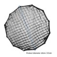 thumbnail image 2 of Tignapoo 23.6" Professional Studio Softbox with Bowens Mount, 12-Sided Deep Parabolic Design, Quick Setup, Includes Honeycomb Grid, Ideal for Photography, Portraits, Live Streaming, and Video, 2 of 6