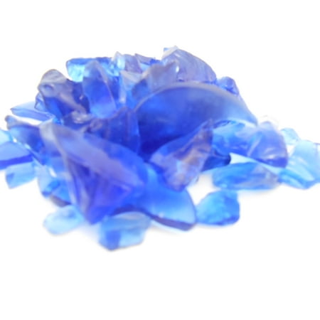 Authentic Beach Sea Glass - 1 Lb Cobalt Blue Replica Beach / Sea Glass Pieces for Beach Crafts Mosaic Vase Filling