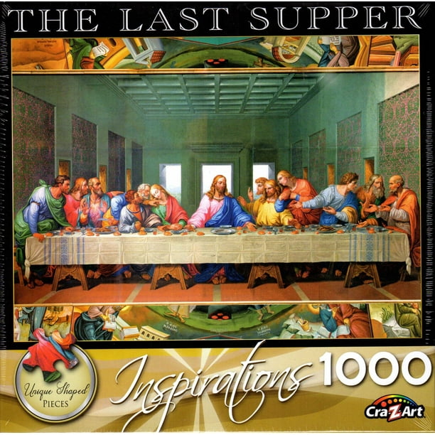 Last Supper by Giacomo Raffaelli 1000 Piece Puzzle ...