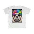 thumbnail image 2 of Pride Bull Dog Art - Unisex Softstyle T-Shirt - By A.Melo Originals, 2 of 2