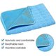 thumbnail image 3 of Alfombrilla refrescante para perros, cojín refrescante para dormir, manta fría lavable de seda helada para sofá/cama de caseta, azul (S), 3 of 4