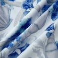 thumbnail image 4 of Camisas De Lino Para Hombre Camisas de un solo pecho de primavera y verano para hombre, camisa informal de manga corta con solapa para playa y vacaciones al libre (Blue, XL), 4 of 7