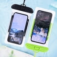 thumbnail image 4 of Waterproof Touching Underwater Pouch with Hanging Rope Swimming Surfing  Mobile Phone Case Bag for Diving, 4 of 8