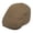 Back Buckle Brown, variant on Men's Cotton Flat Cap Summer Newsboy Beret Ivy Gatsby Cabbie Driving Hat (Solid Army Green)