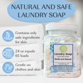 thumbnail image 5 of Laundry Soap Natural - Only 5 Ingredients: Soda, Salt, Borax, Soap - Cool Fresh Aroma - Say hello to a natural cleaning experience, 5 of 5